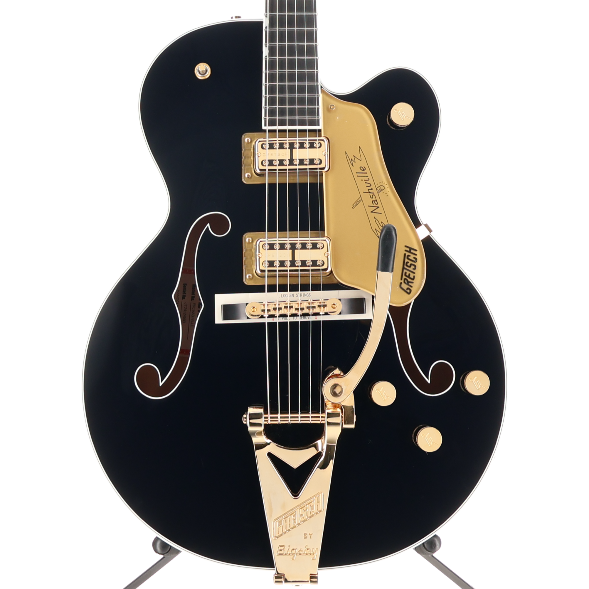Gretsch Nashville Hollow Body String-Thru Bigsby Gold Hardware EbZ (RC4) (24503)